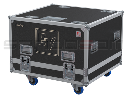 Santosom Cabinet  Flight Case Pro, 4x Electro-Voice ETX-10P + acess.