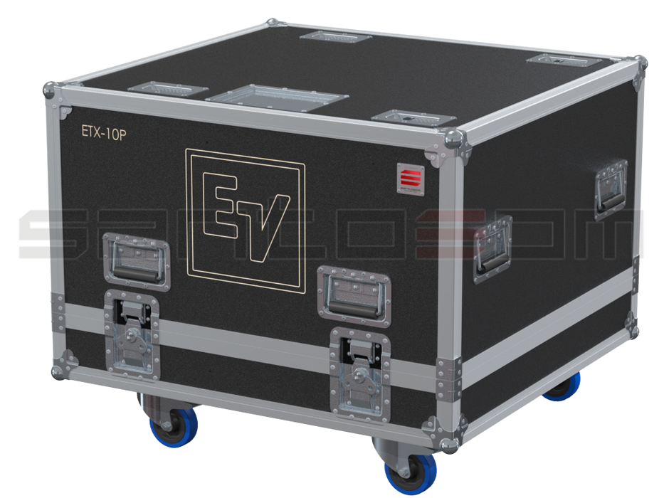 Santosom Cabinet  Flight Case Pro, 4x Electro-Voice ETX-10P + acess.
