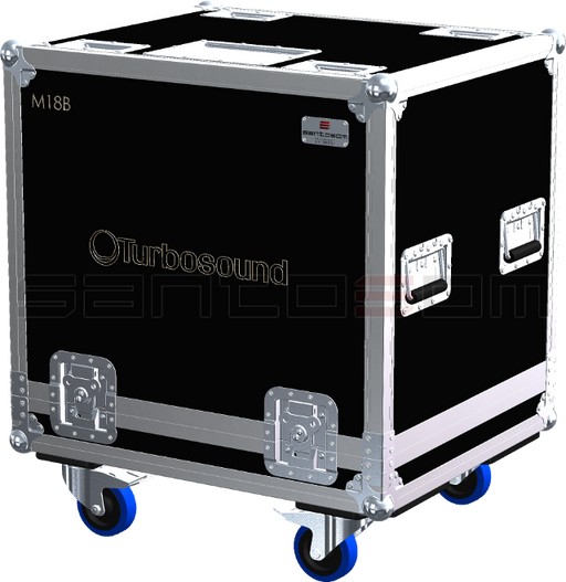 Santosom Cabinet Flight Case PRO, Turbosound Milan SUB M18B