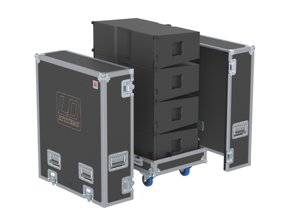 Santosom Cabinet  Flight Case Pro-3, 4X LD System VA8