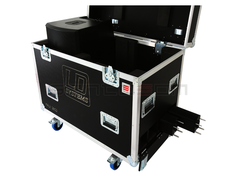 SANTOSOM Cabinet  Flight case PRO, 2x LD System Maui® 28G2