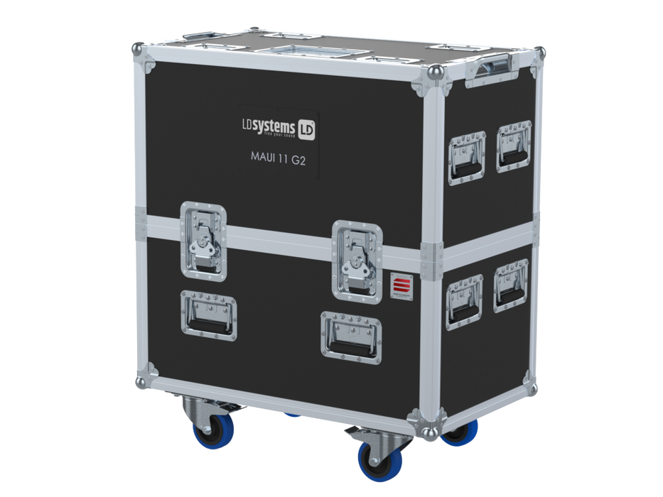 SANTOSOM Cabinet Flight case PRO, 2x LD Systems Maui® 11 G2