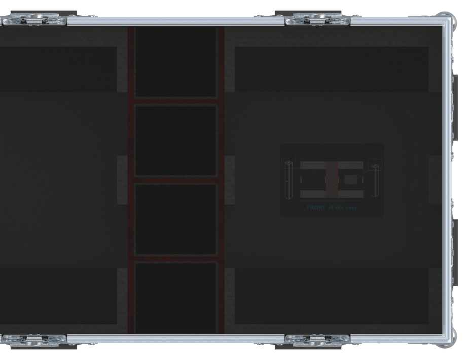 SANTOSOM Cabinet  Flight case PRO, 2x LD Systems Maui® 11 G2