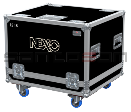 Santosom Cabinet Flight Case, Nexo SUB LS18