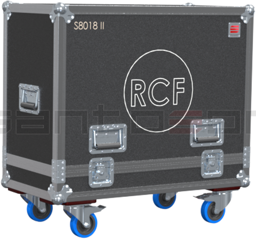 Santosom Cabinet Flight case, RCF S8018 II Subwoofer