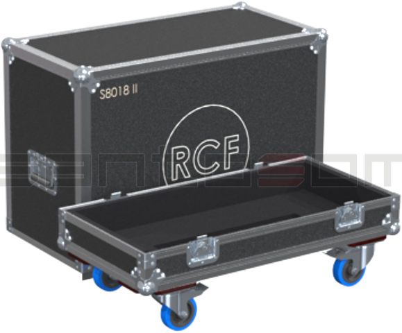 Santosom Cabinet Flight case, RCF S8018 II Subwoofer