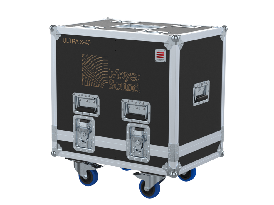 Santosom Cabinet  Flight case PRO, 2x Meyer Sound Ultra-X40