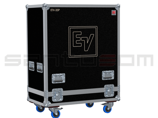 Santosom Cabinet Flight case PRO, 2x Electro-Voice ETX-35P