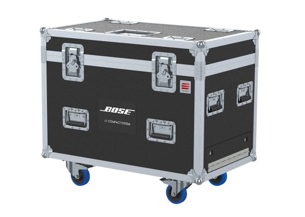 Santosom Cabinet  Flight case PRO, 2x Bose L1 compact system