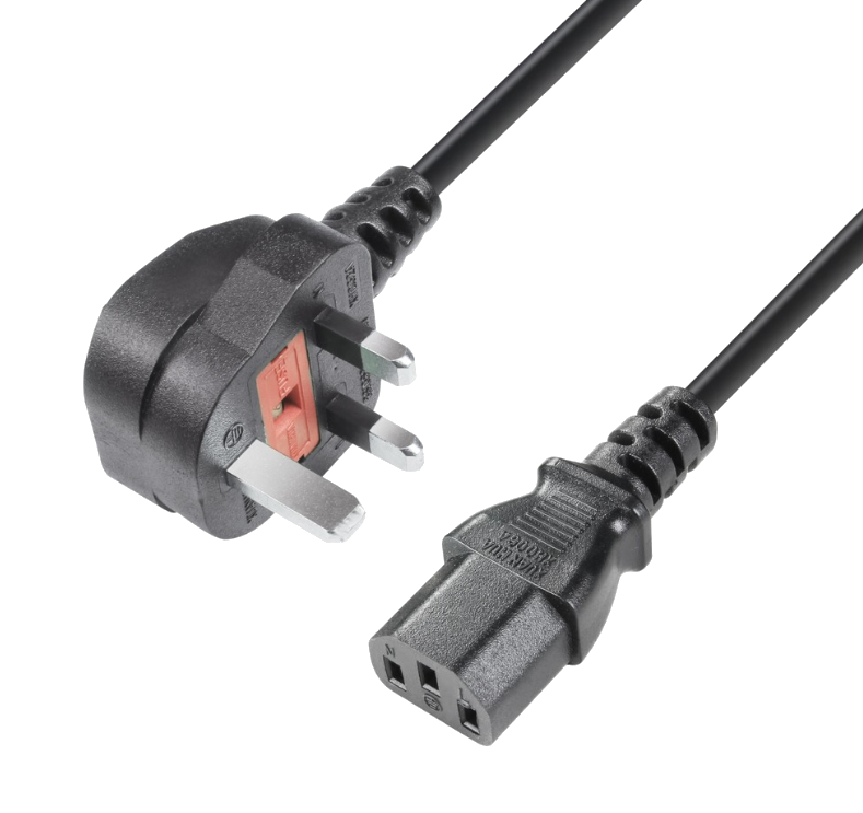 Adam Hall   3m Cable (UK) Connector / IEC C13