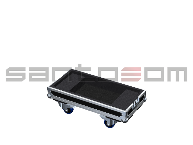 Santosom Backline Flight Case, Fender Hot Rod Deluxe 112