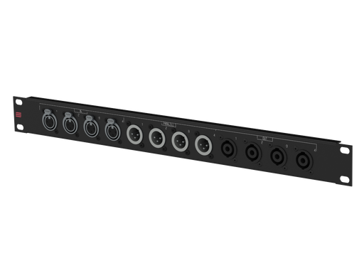 SANTOSOM Connection System Audio 1U (IN, Paralell, Out)