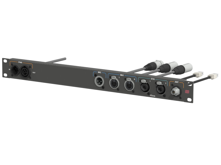 SANTOSOM Connection System Aud. Wireless 1U (True1,Mic,Mix,RJ45,BNC)