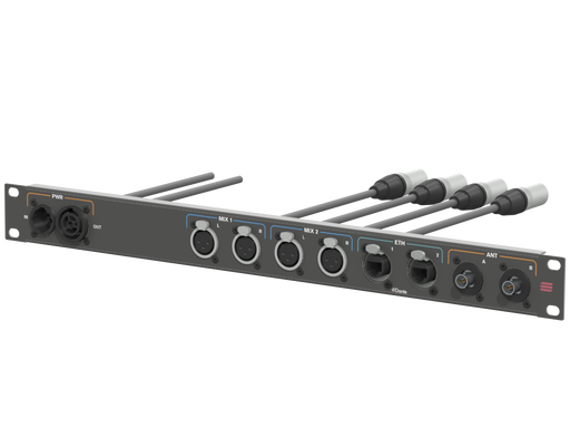 SANTOSOM Connection System Audio Wireless 1U (True1, Mix, RJ45, BNC)