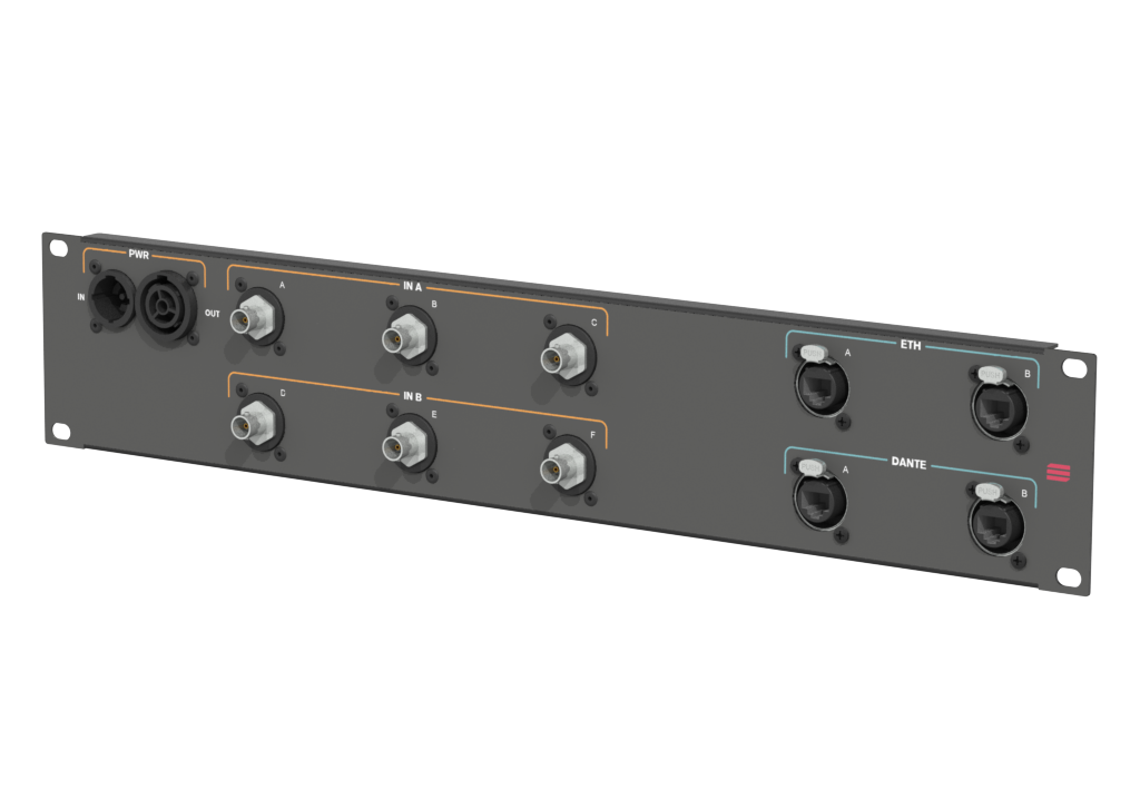 SANTOSOM Connection System Audio Wireless 2U (True1, BNC, ETH)