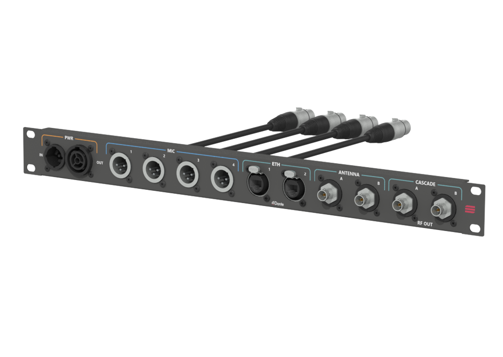 SANTOSOM   Connect.Syst. Aud.Wireless (PWR,True1,Mic,RJ45,BNC(CASCADE))