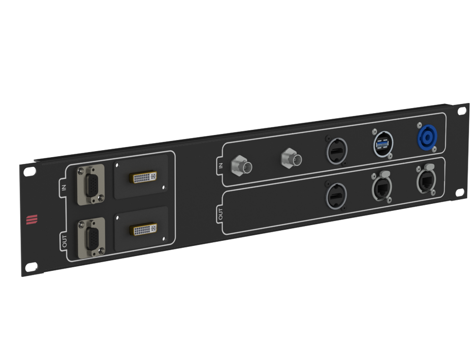 SANTOSOM   Connect. System Video 2U(IN:VGA,HDMI,DVI,BNC/OUT:RJ45,DVI,H)