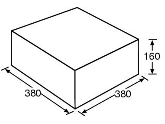 Adam Hall   Microphone Insert For 87406 Rack Drawer 6U