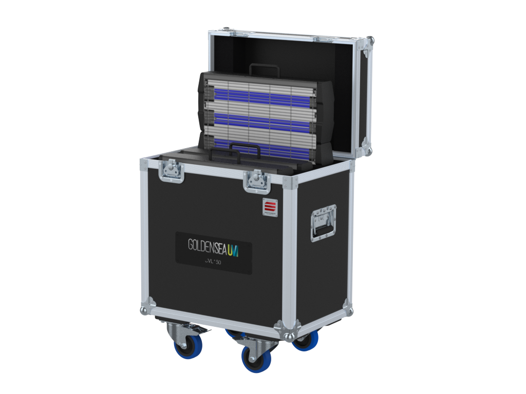 Santosom Flight case, 3x Tube UV disinfection light UVL150