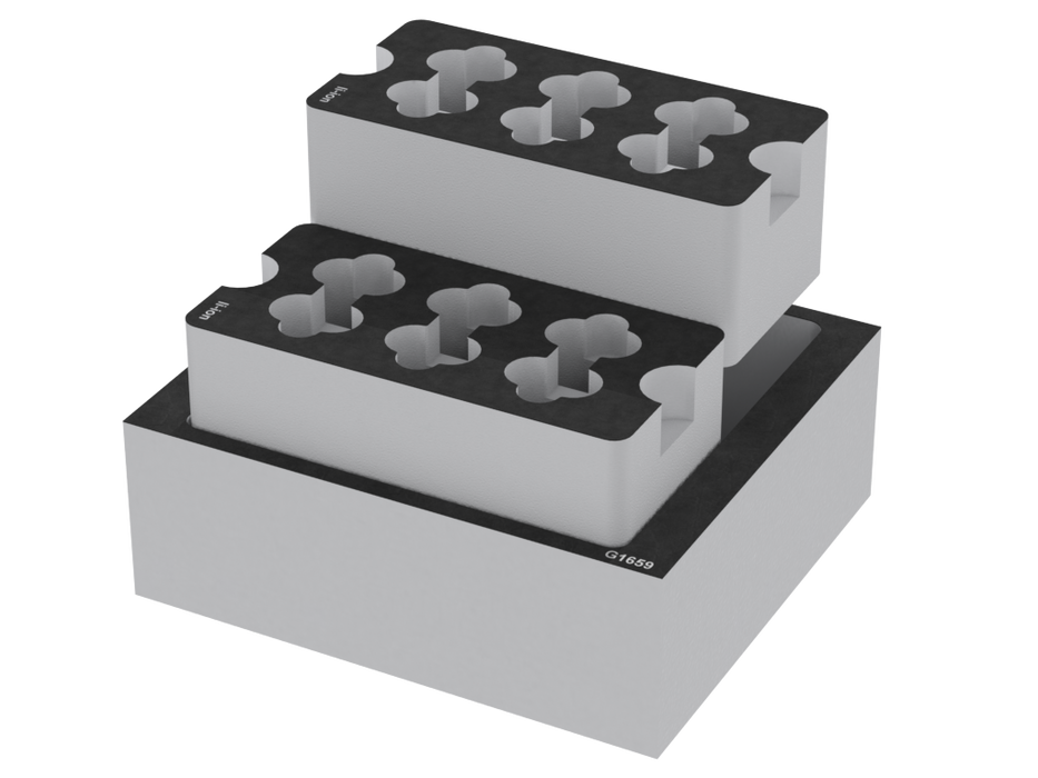 SANTOSOM   Modular Foam 2U, Accessories (165x162x60)