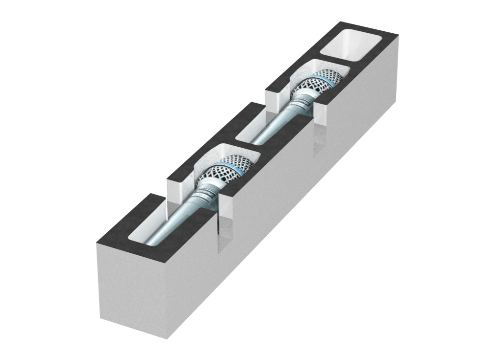 SANTOSOM   Espuma Modular 2U, 2x B57A