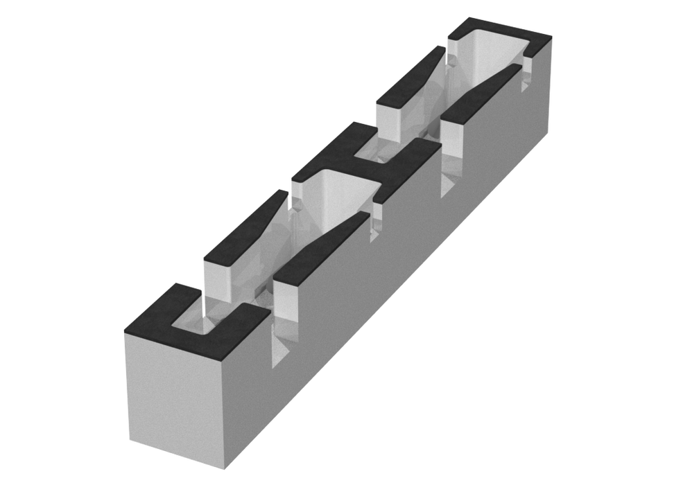 SANTOSOM   Mousse Modulaire 2U, 2x B87A