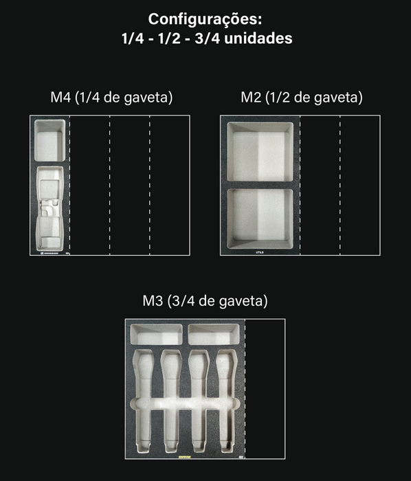 SANTOSOM   Mousse Modulaire 2U, 2x B87A