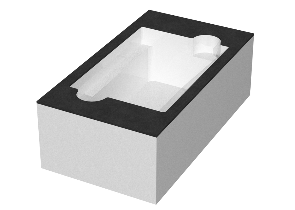 SANTOSOM   Modular Foam 2U, 1x Shure Beta 91A