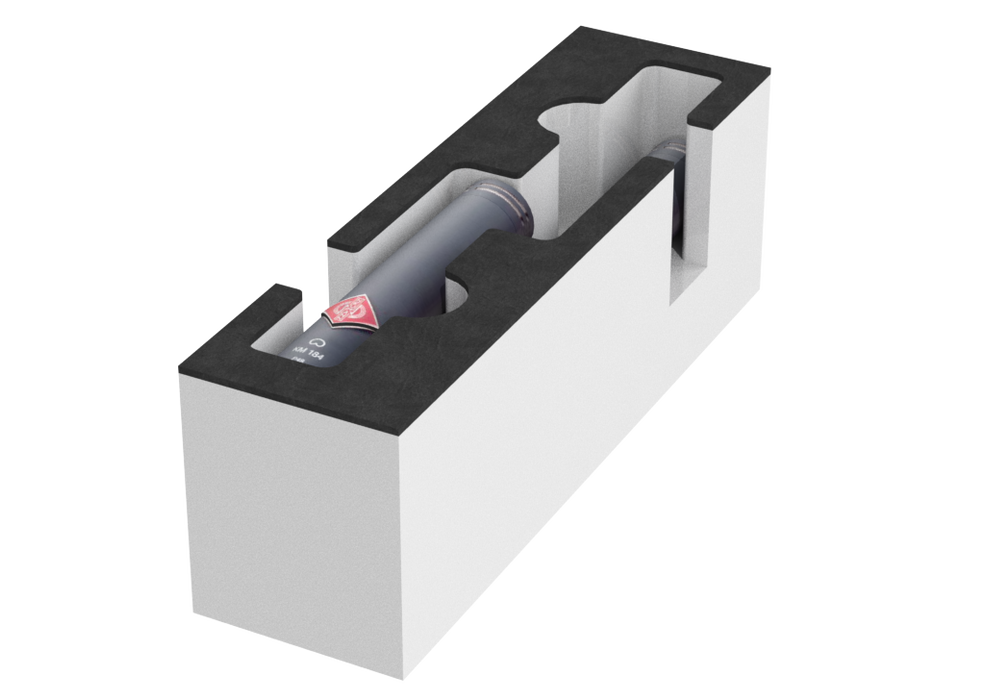 SANTOSOM   Drawer Modular Foam 2U, 2x KM184