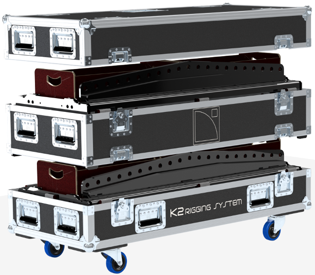 Santosom Rigging  Flight case PRO, 2x L-Acoustics Bumper K2