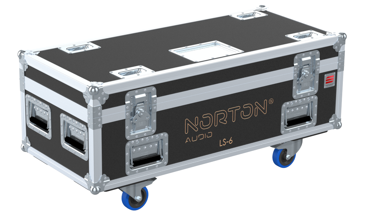 Santosom Rigging  Flight case, 1x Bumper Norton RIG LS-6