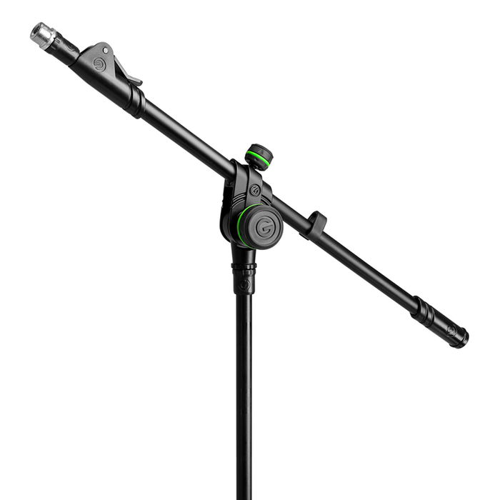 Gravity   Microphone Stand with Folding Tripod and 2-Point Adjustment