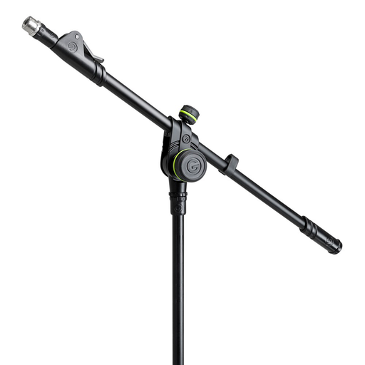 Gravity   Heavy Duty Microphone Stand, Tripod, 2-Point Telescopic Boom