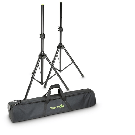 Gravity   Set of 2 Speaker Stands with Carrying Bag