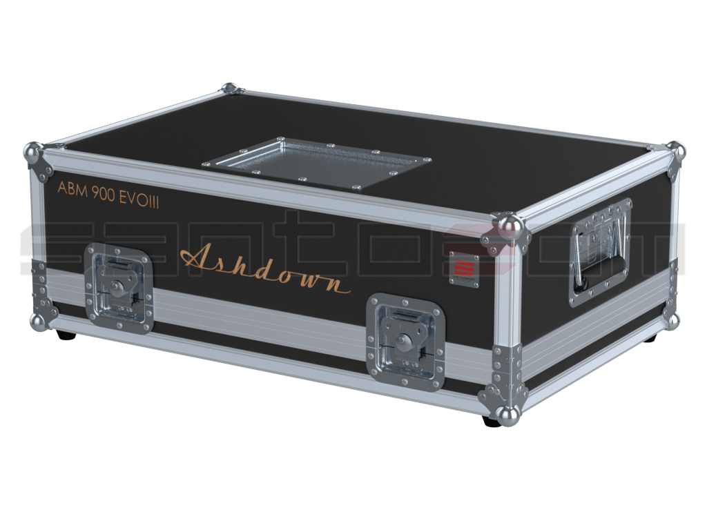 Santosom Backline Flight Case, Ashdown ABM 900 EVOIII