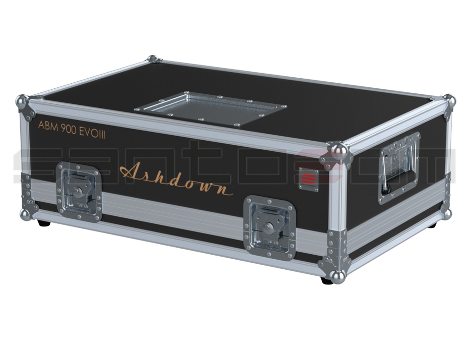 Santosom Backline Flight Case, Ashdown ABM 900 EVOIII