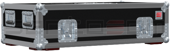 Santosom Lighting controller Flight case, Avolites Quartz+Titan Mobile Wing