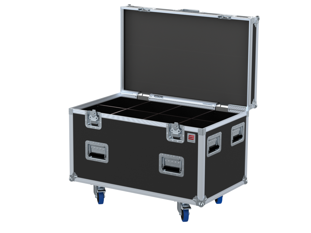 Santosom   Flight case PRO, 8x Spot (220x270x500 &#10530;353 UID)