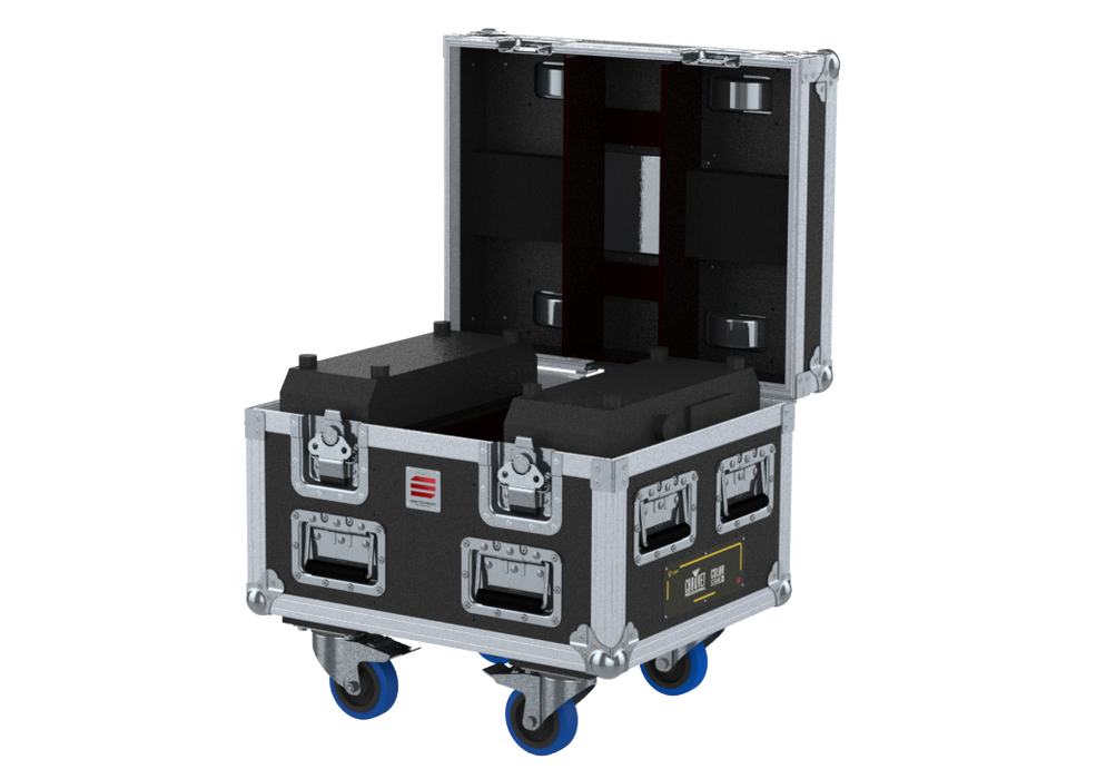 Santosom   Flight case PRO, 2x CHAUVET COLOR-STRIKE M