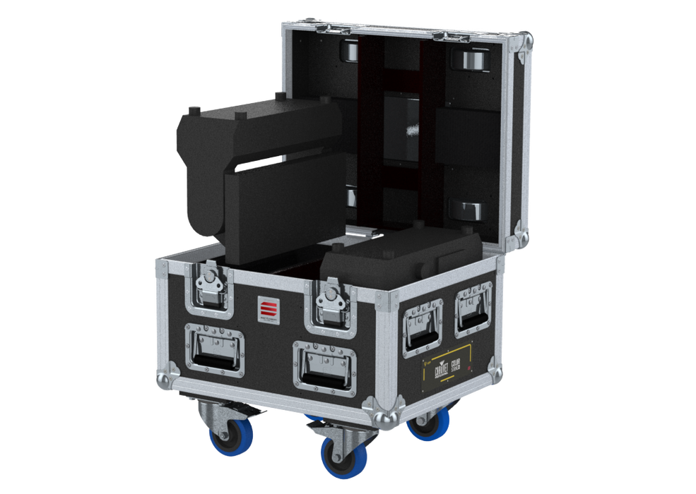 Santosom   Flight case PRO, 2x CHAUVET COLOR-STRIKE M