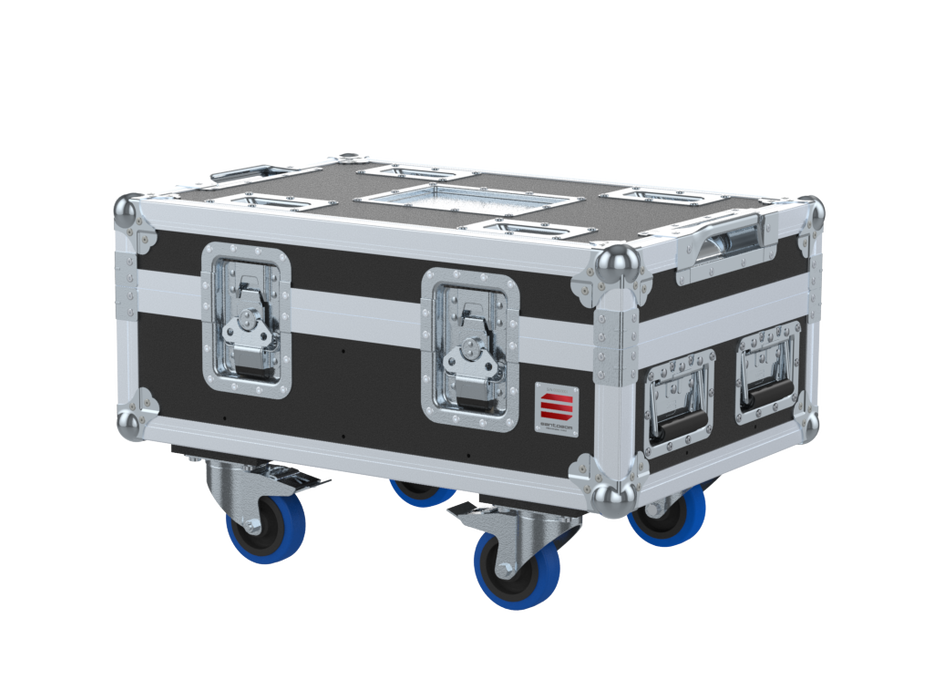 SANTOSOM Flight case PRO-AS, 8x Spot 2 (15x14x200 + 30 UID)