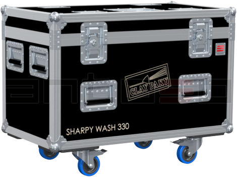Santosom Moving Head  Flight case, 2x Clay Paky Sharpy Wash 33 (No Foam Shell)