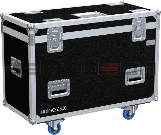 Santosom Moving Head  Flight Case, 2x Showtec Indigo 6500