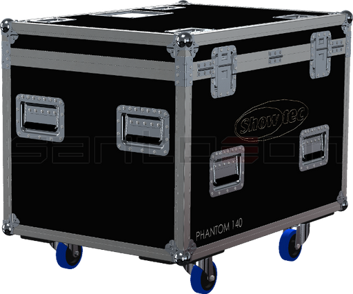Santosom Moving Head  Flight Case, 4x Showtec Phantom 140 LED Beam+Access.