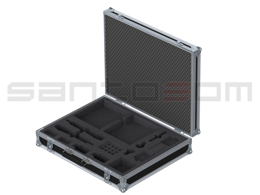 Santosom Microphone  Flight case, 2x Wireless System Sennheiser ew-G3 / G4