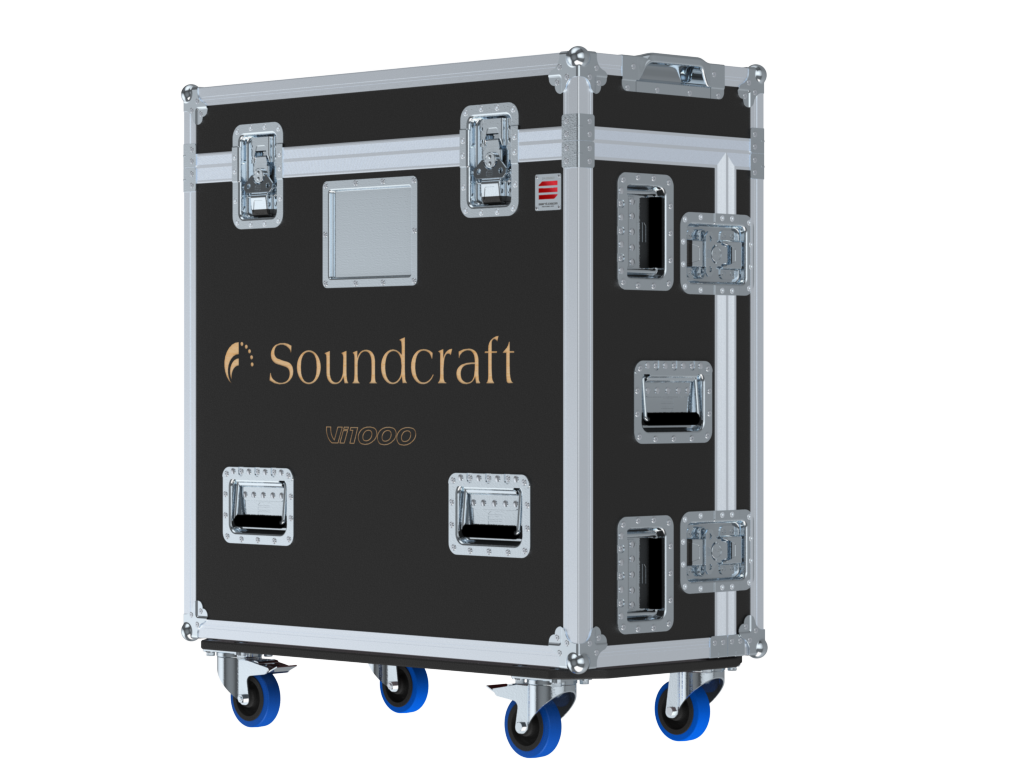 Santosom Mixer  Flight case PRO-3, Soundcraft Vi1000