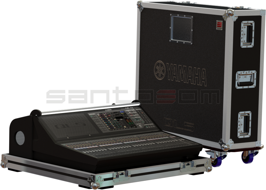 Santosom Mixer  Flight case PRO, Yamaha QL5