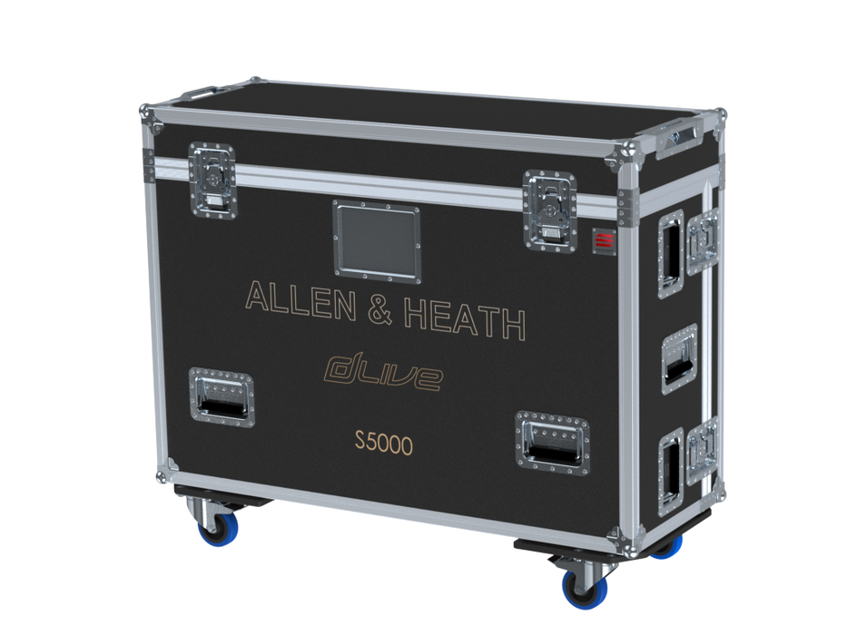 Santosom Mixer  Flight case STD-3, Allen & Heath DLive S5000
