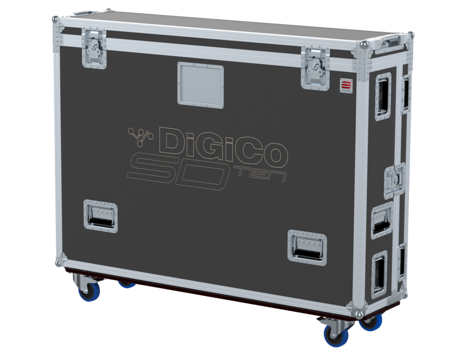 Santosom Mixer  Flight case PRO-3, Digico SD10