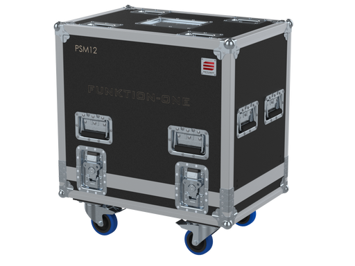 Santosom Cabinet Flight Case PRO, 2x Funktion-One PSM12